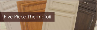 Five Piece Thermofoil Cabinet Door